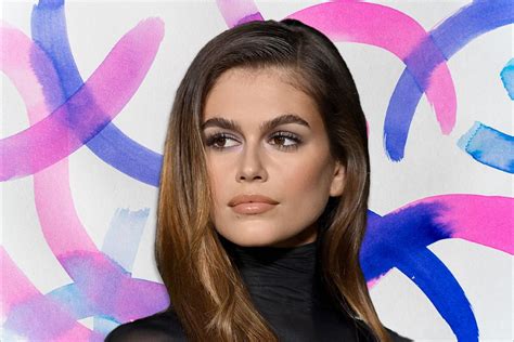 ysl kaia gerber|Kaia Gerber before and after.